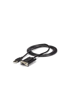 StarTech.com ICUSB232FTN kabel równoległy Czarny 1,7 m USB Typu-A DB-9