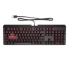 HP Omen by HP Encoder klawiatura przewodowa (USB) CZ/SK, brązowa do gry, mechaniczna podświetlana rodzaj