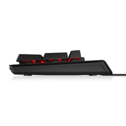 HP Omen by HP Encoder klawiatura przewodowa (USB) CZ/SK, brązowa do gry, mechaniczna podświetlana rodzaj