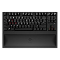 HP Omen Spacer TKL klawiatura bezprzewodowa US, czarna integrovaná, do gry, mechaniczna podświetlana rodzaj 2.4 [GHz]