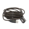 Kabel GEMBIRD UAE-01-10M (USB M - USB F 10m kolor czarny)