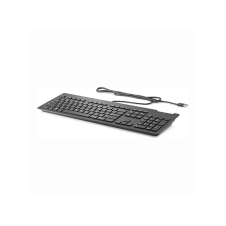 HP Business Smartcard CCID klawiatura przewodowa (USB) CZ, czarna klasyczna, Smart Card reader (CCID) rodzaj Z9H48AA#AKB