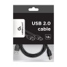 Kabel GEMBIRD CCP-USB2-AMAM-6 (USB 2.0 typu A M - USB 2.0 typu A M 1,8m kolor czarny)