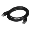 Kabel GEMBIRD CCP-USB2-AMAM-6 (USB 2.0 typu A M - USB 2.0 typu A M 1,8m kolor czarny)