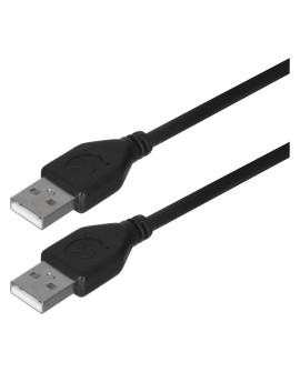 Kabel GEMBIRD CCP-USB2-AMAM-6 (USB 2.0 typu A M - USB 2.0 typu A M 1,8m kolor czarny)