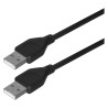 Kabel GEMBIRD CCP-USB2-AMAM-6 (USB 2.0 typu A M - USB 2.0 typu A M 1,8m kolor czarny)