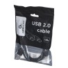 Kabel GEMBIRD CCP-USB2-AMAM-6 (USB 2.0 typu A M - USB 2.0 typu A M 1,8m kolor czarny)