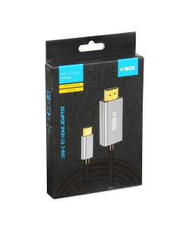 IBOX KABEL ITVC4K USB-C TO HDMI 4K 1,8M