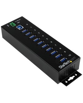 10 PORT INDUSTRIAL USB 3.0 HUB/.
