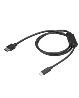 StarTech.com USB3C2ESAT3 kabel USB 0,9 m USB C Czarny