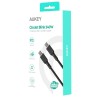AUKEY CB-SCC241 KABEL USB-C 5A 240W 20V 1M SILICONE