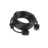 Kabel Lanberg CA-VGAC-10CC-0100-B (D-Sub (VGA) M - D-Sub (VGA) M 10m kolor czarny)