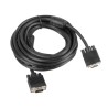Kabel Lanberg CA-VGAC-10CC-0050-B (D-Sub (VGA) M - D-Sub (VGA) M 5m kolor czarny)