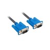 LANBERG KABEL VGA M/M 5M 15PIN FERRYT CZARNY CA-VGAC-10CU-0050-BK
