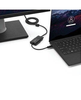 StarTech.com CDP2VGA zewnętrzna karta graficzna usb 1920 x 1200 px Czarny