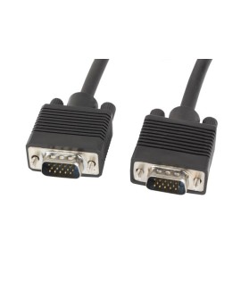 Kabel Lanberg CA-VGAC-10CC-0030-B (D-Sub (VGA) M - D-Sub (VGA) M 3m kolor czarny)