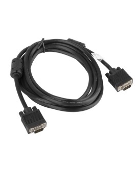 Kabel Lanberg CA-VGAC-10CC-0030-B (D-Sub (VGA) M - D-Sub (VGA) M 3m kolor czarny)