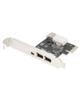 Digitus Karta PCI Express, Firewire 1394a (port 3+1)