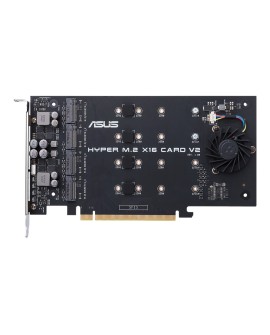 Kontroler ASUS Hyper M.2 PCIe 3.0 x16, 4x M.2 NVMe (2242/2260/2280/22110) GEN 3