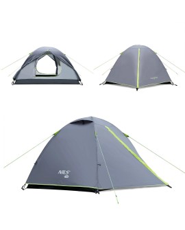 Namiot kempingowy NILS CAMP Explorer NC6004 3 osobowy szary