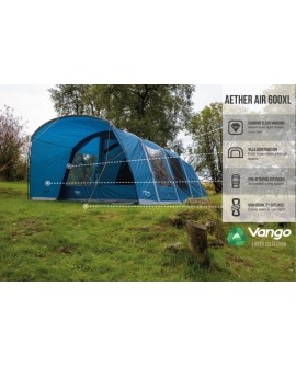 Namiot Vango Aether 600XL Moroccan Blue