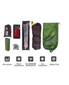 Namiot NATUREHIKE NH17k240-Y Cloud Peak 2 20d t-zip