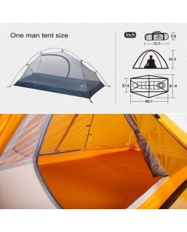 Naturehike Namiot Cycling Ultralight 1 NH18A095-D-Orange
