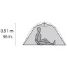 MSR Hubba NX Tent Namiot kopułowy 1 os. Szary