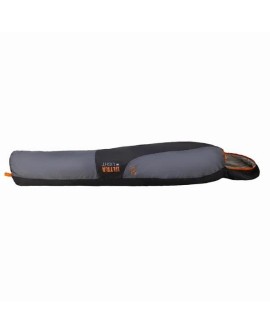 ŚPIWÓR NILS CAMP NC1705 ULTRA LIGHT SZARO-POMARAŃCZOWY