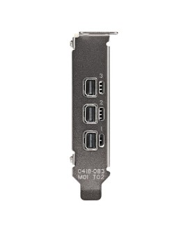 Karta graficzna PNY NVIDIA T400 4GB, GDDR6, 3x DisplayPort, PCI Express 3.0, LP - LP bracket, Retail