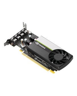 Karta graficzna PNY NVIDIA T1000 4GB, GDDR6, 4x DisplayPort, PCI Express 3.0, LP - ATX bracket, Small Box