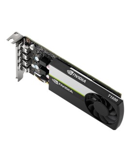 Karta graficzna PNY NVIDIA T1000 4GB, GDDR6, 4x DisplayPort, PCI Express 3.0, LP - ATX bracket, Small Box
