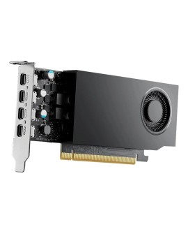 PNY NVIDIA A400 4GB GDDR6 64-bit, Low Profile, PCIe 4.0 x8, Single slot, 4 x Mini DisplayPort 1.4a, 50W, LP bracket, 4 x mDP to