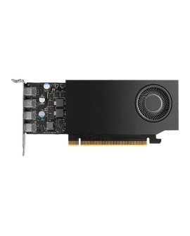 PNY NVIDIA A400 4GB GDDR6 64-bit, Low Profile, PCIe 4.0 x8, Single slot, 4 x Mini DisplayPort 1.4a, 50W, LP bracket, 4 x mDP to