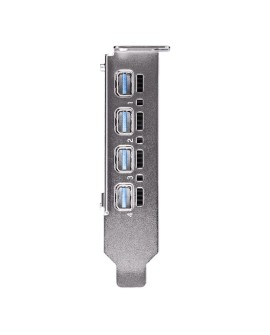 PNY NVIDIA A400 4GB GDDR6 64-bit, Low Profile, PCIe 4.0 x8, Single slot, 4 x Mini DisplayPort 1.4a, 50W, LP bracket, 4 x mDP to