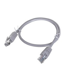 Kabel UTP GEMBIRD PP12-1M (1m UTP kolor szary)