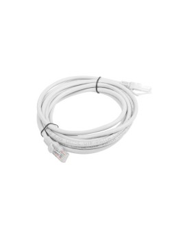 Patchcord UTP Lanberg PCU5-10CC-0300-S (RJ45 - RJ45 3m UTP kat. 5e kolor szary)