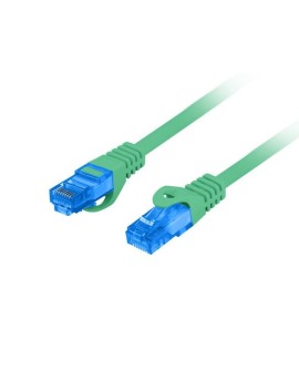 LANBERG PATCHCORD S/FTP KAT.6A 0.5M ZIELONY LSZH CCA (FLUKE PASSED) PCF6A-10CC-0050-G