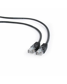 Patchcord GEMBIRD PP12-5M/BK (RJ45 - RJ45 5m kolor czarny)
