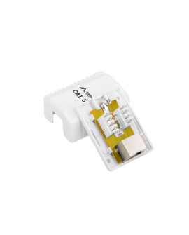 Gniazdo natynkowe Lanberg OS5-0001-W (RJ-45 kat. 5e FTP kolor biały)