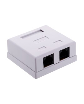 ALANTEC Gniazdo natynkowe UTP kat.6 2xRJ45