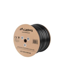 Kabel FTP Lanberg LCF5-30CU-0305-BK (F/UTP, RJ45 - F/UTP, RJ45 FTP 305m kat. 5e kolor czarny)