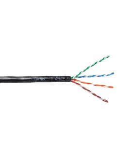 Kabel EmiterNet zewnętrzny żelowany UTP (U/UTP) kat.5e, drut 4x2x0,5, PE+GEL