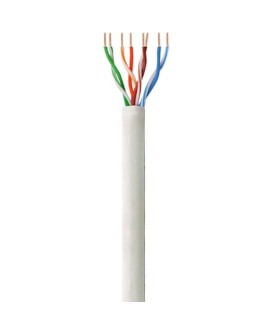 TECHLY SKRĘTKA U/UTP CAT6 DRUT 305M CCA SZARA ITP6-CCA-305-GY