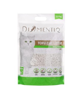 DIAMENTIQ Żwirek Tofu zbrylający 2,5 kg NATURALNY