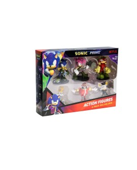 SONIC PRIME - FIGURKA AKCJI - ZESTAW 6 FIGUREK DELUXE BOX