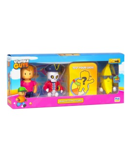 STUMBLE GUYS - MINI FIGURKI- ZESTAW 4 FIGUREK VER.A