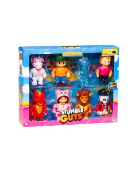 STUMBLE GUYS - MINI FIGURKI- DELUXE 8 FIGUREK VER.B