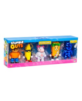 STUMBLE GUYS - 11,5 CM - ZESTAW 5 FIGUREK