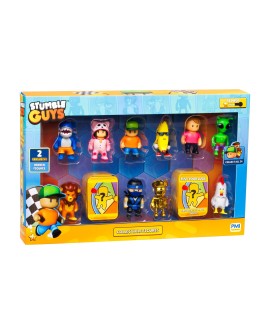 STUMBLE GUYS - FIGURKI - ZESTAW DELUXE 12 SZT VER.B
